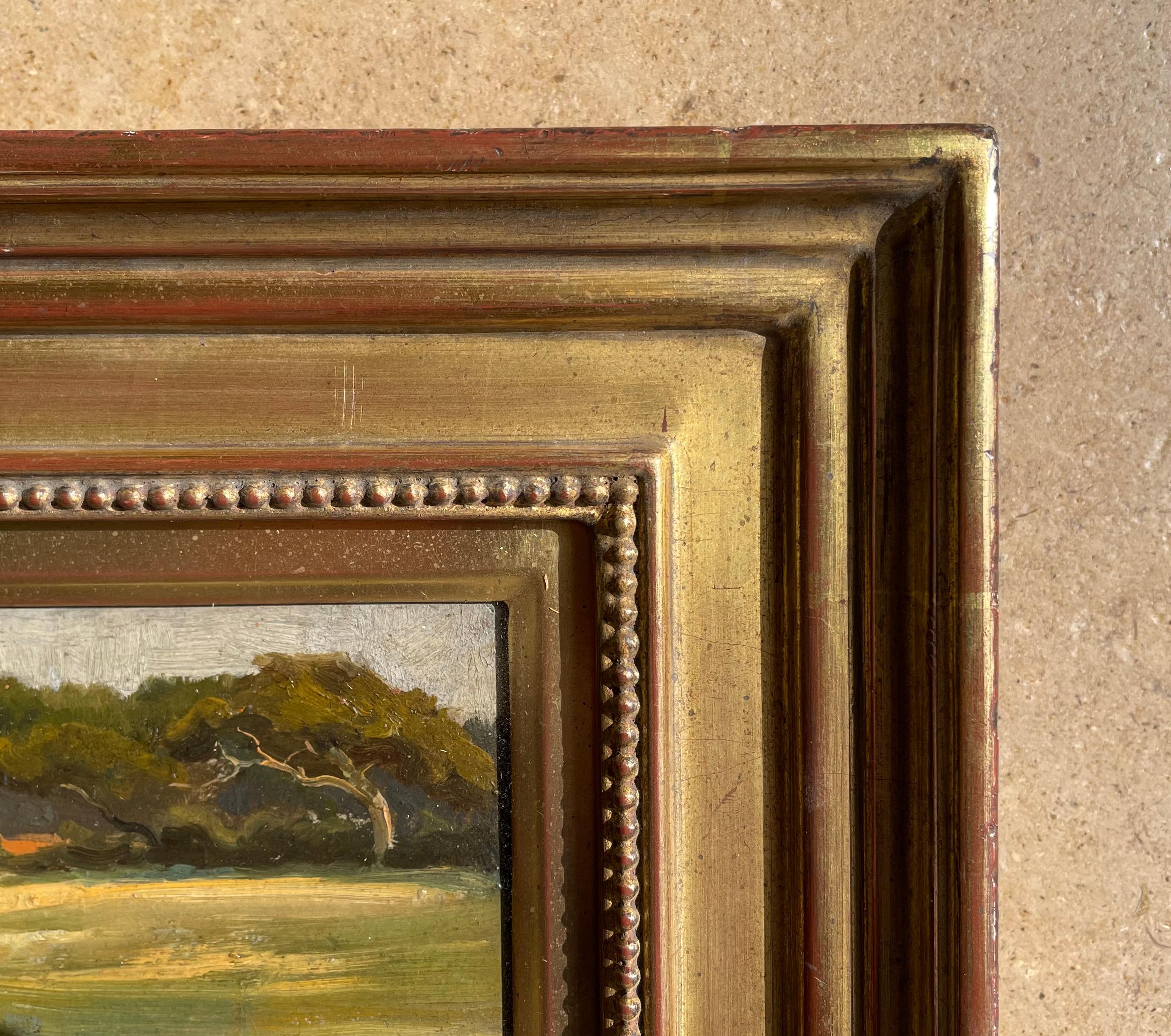 ARTHUR LEMON
(1850-1912)

New Forest

Inscribed with title and Goupil Gallery details on the reverse
Oil on panel

15 by 22 cm., 6 by 8 ½ in.
(frame size 24 by 31 cm., 9 ½ by 12 ¼ in.)

Exhibited:
London, Goupil Gallery, Arthur Lemon Memorial