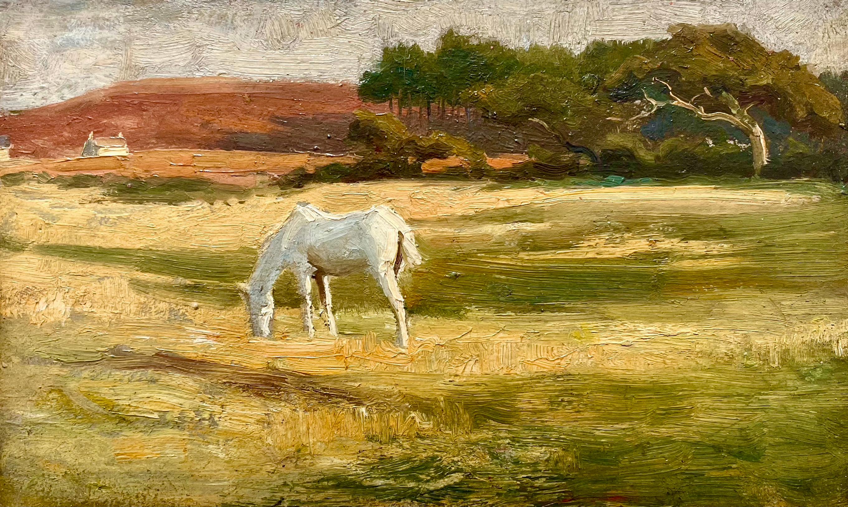 ARTHUR LEMON
(1850-1912)

New Forest

Inscrit avec le titre et les coordonnées de la galerie Goupil au verso
Huile sur panneau

15 par 22 cm., 6 par 8 ½ in.
(taille du cadre 24 par 31 cm., 9 ½ par 12 ¼ in.)

Exposé :
Londres, Goupil Gallery, Arthur