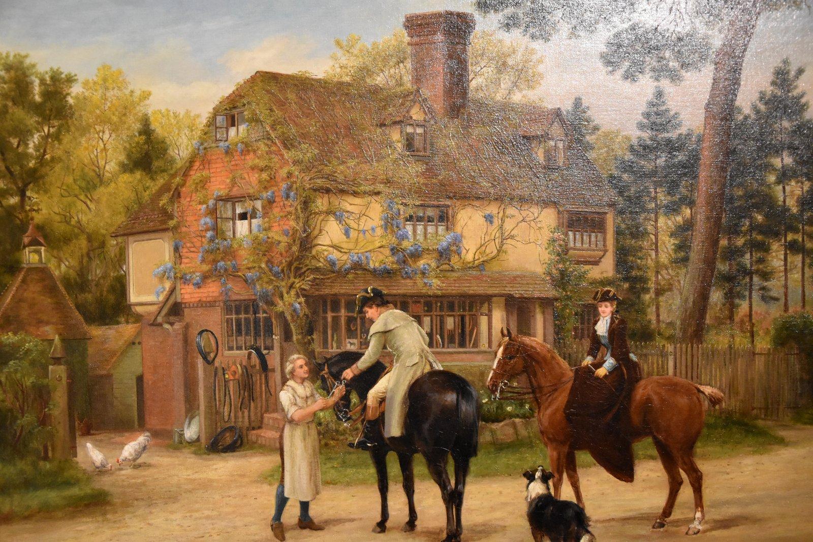 Ölgemälde von Arthur Longley Vernon 