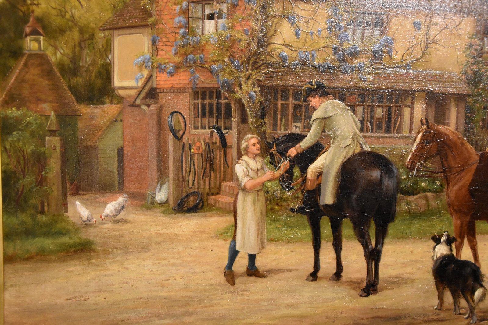 Ölgemälde von Arthur Longley Vernon 