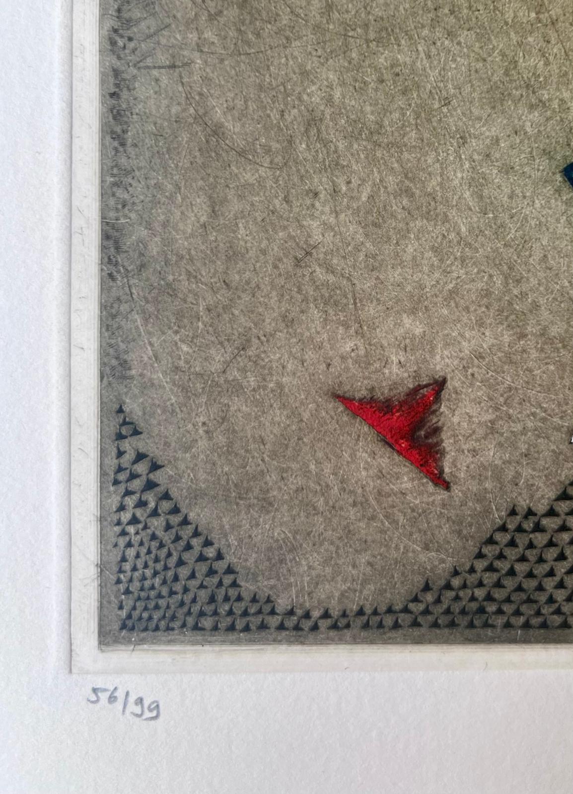 No title - Gray Abstract Print by Arthur Luis Piza