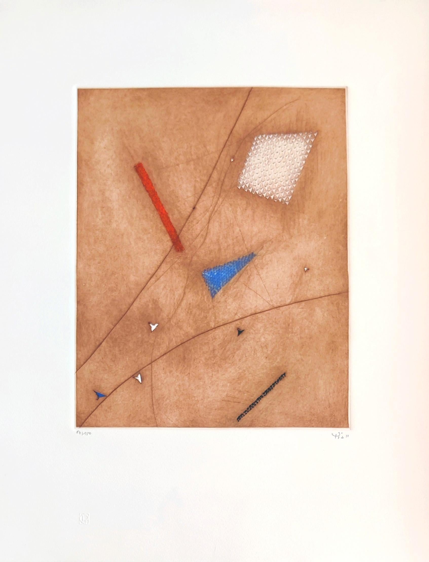 Arthur Luis Piza Abstract Print – Unbenannt