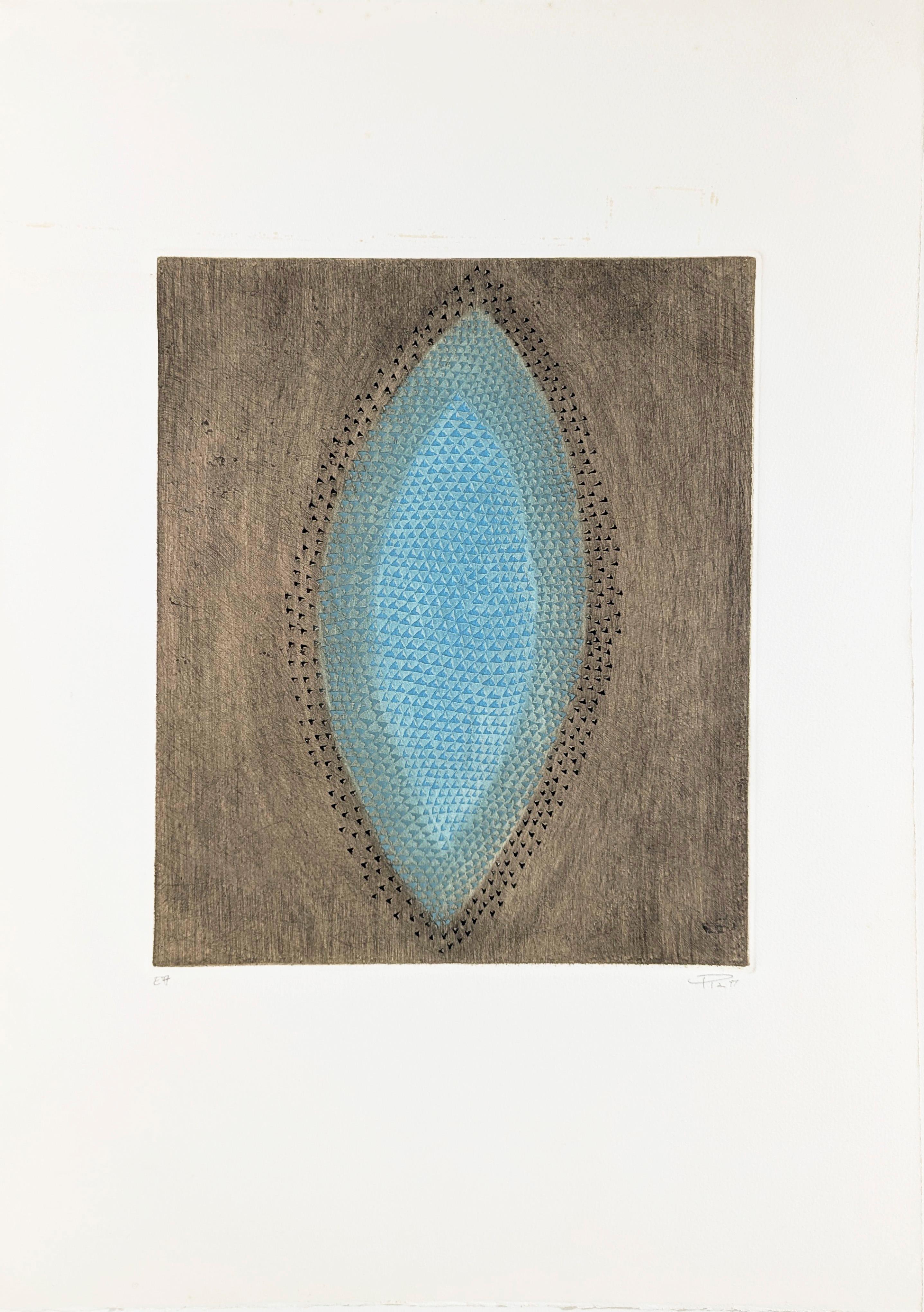 Arthur Luiz Piza Abstract Print - Chalcedony
