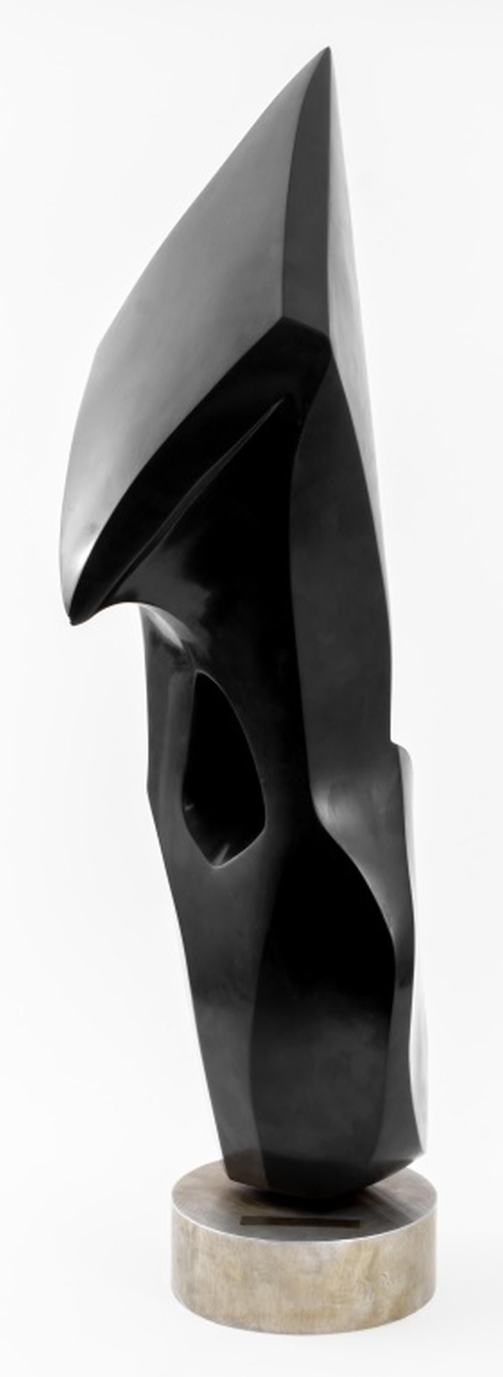 Fine XX secolo Scultura in marmo nero 