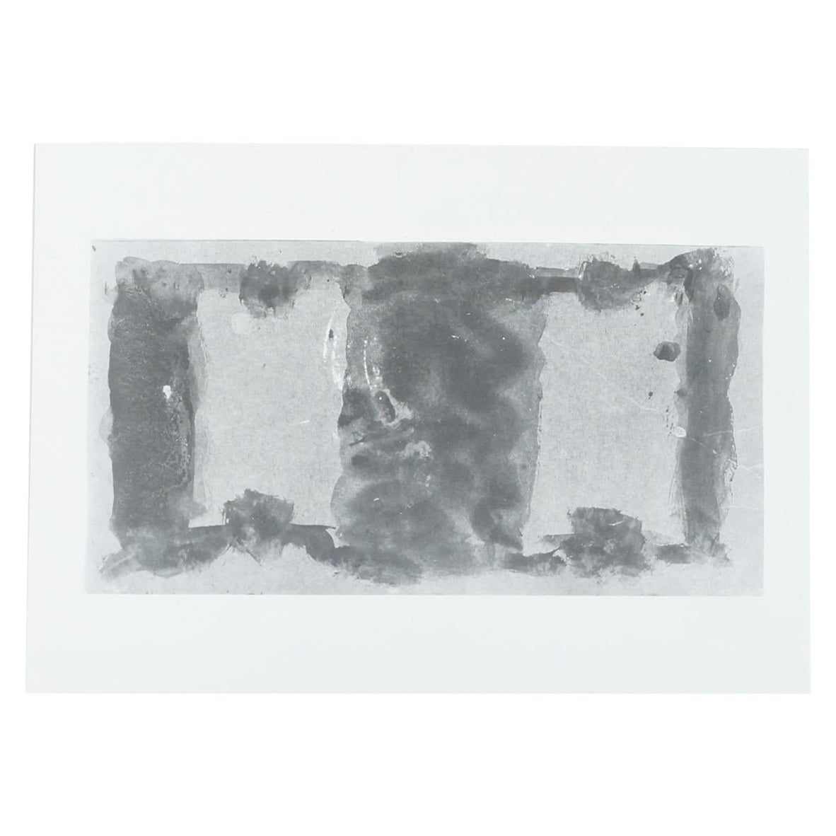 Photographie du musée Arthur M. Sackler représentant les peintures murales de Mark Rothko à Harvard, vers 1988