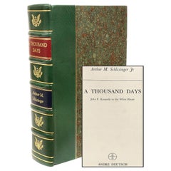 Arthur M. SCHLESINGER. A Thousand Days. 1965 - FIRST EDITION - IN A FINE BINDING