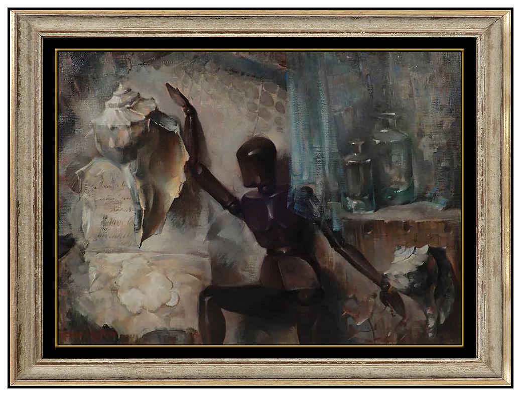 Arthur Meltzer Authentic & Original Oil Painting On Canvas, Professionally Custom Framed in its Vintage Moulding and listed with the Submit Best Offer option

Accepting Offers Now: The item up for sale is a spectacular and bold Oil painting on