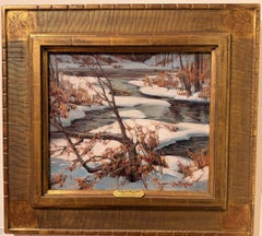 « Creek Near Rushland » (le jonc arrière de laurier)