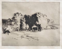 The Olives, Santa Monica Canyon - Gift by the Artist to Mary Pickford