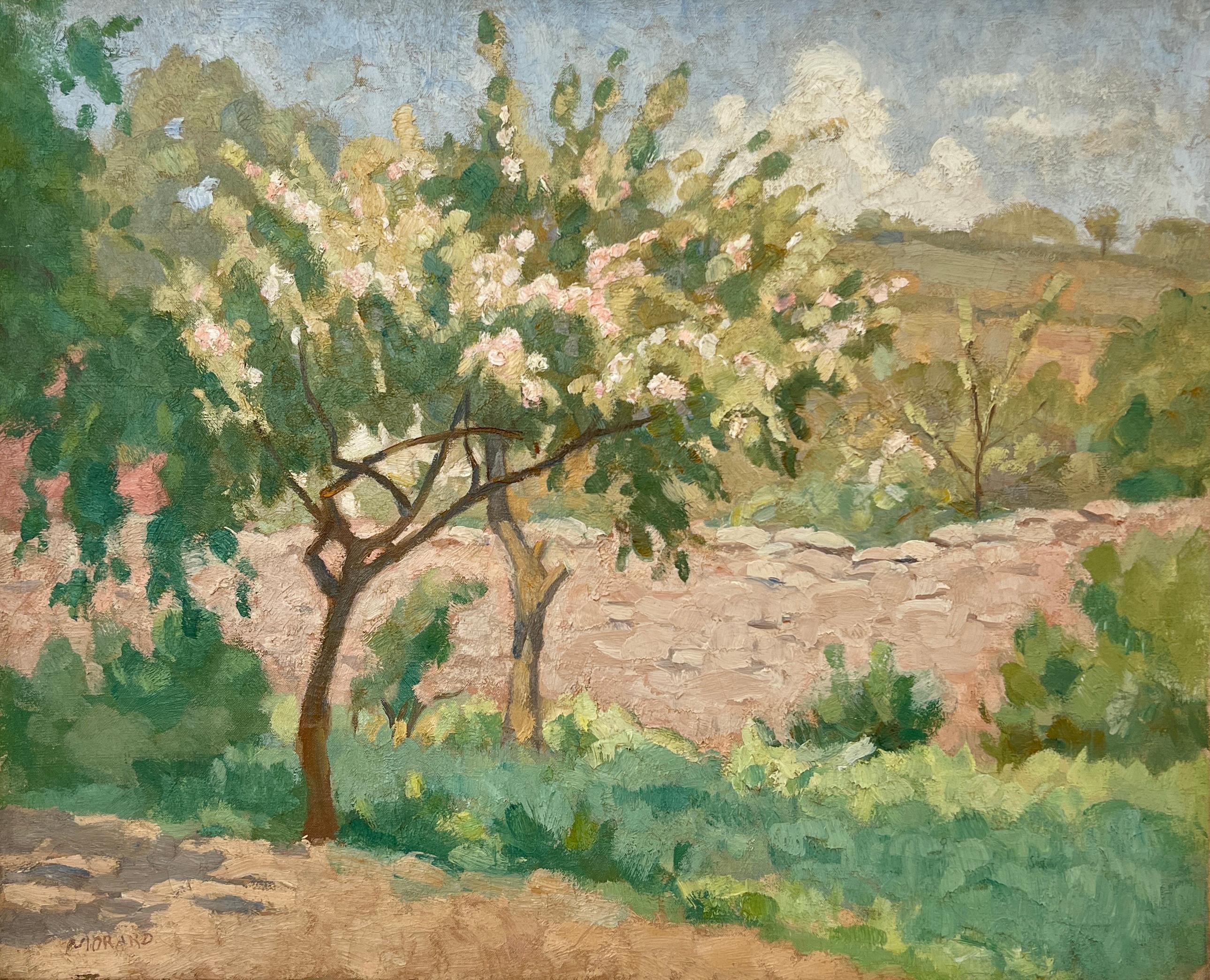 Landscape Painting Arthur Morard - Paysage de printemps