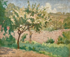 Antique Spring landscape