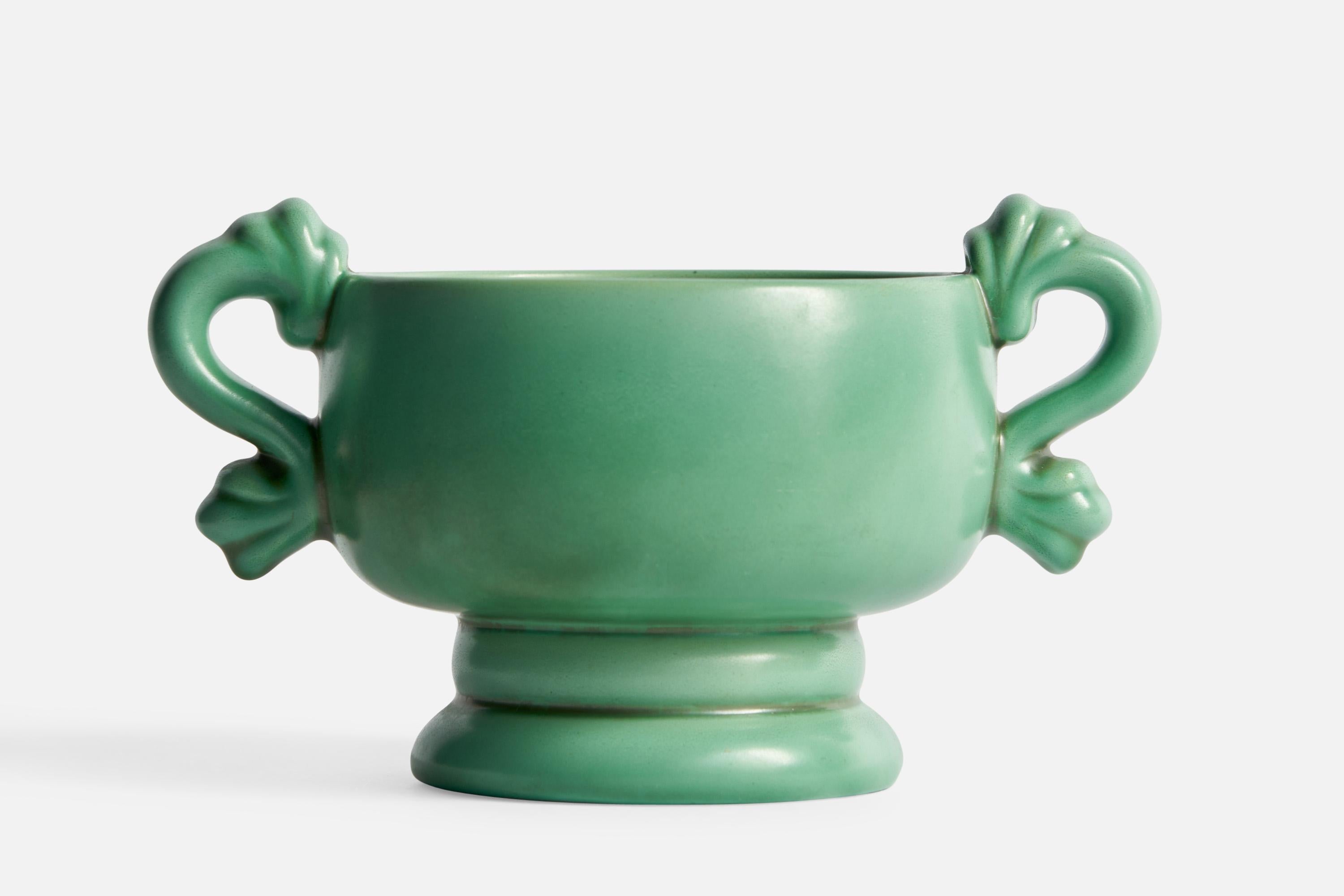 Swedish Arthur Percy, Bowl, Ceramic, Sweden, 1930s For Sale
