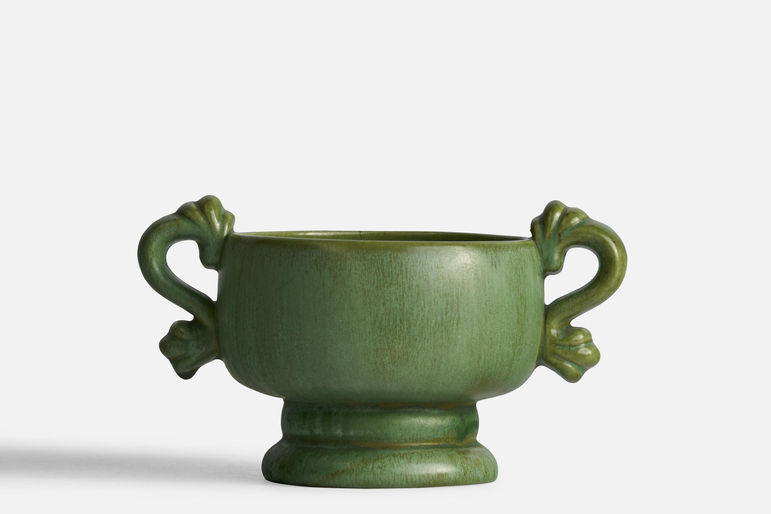 Arthur Percy, Schale, Keramik, Schweden, 1930er Jahre (Schwedisch) im Angebot