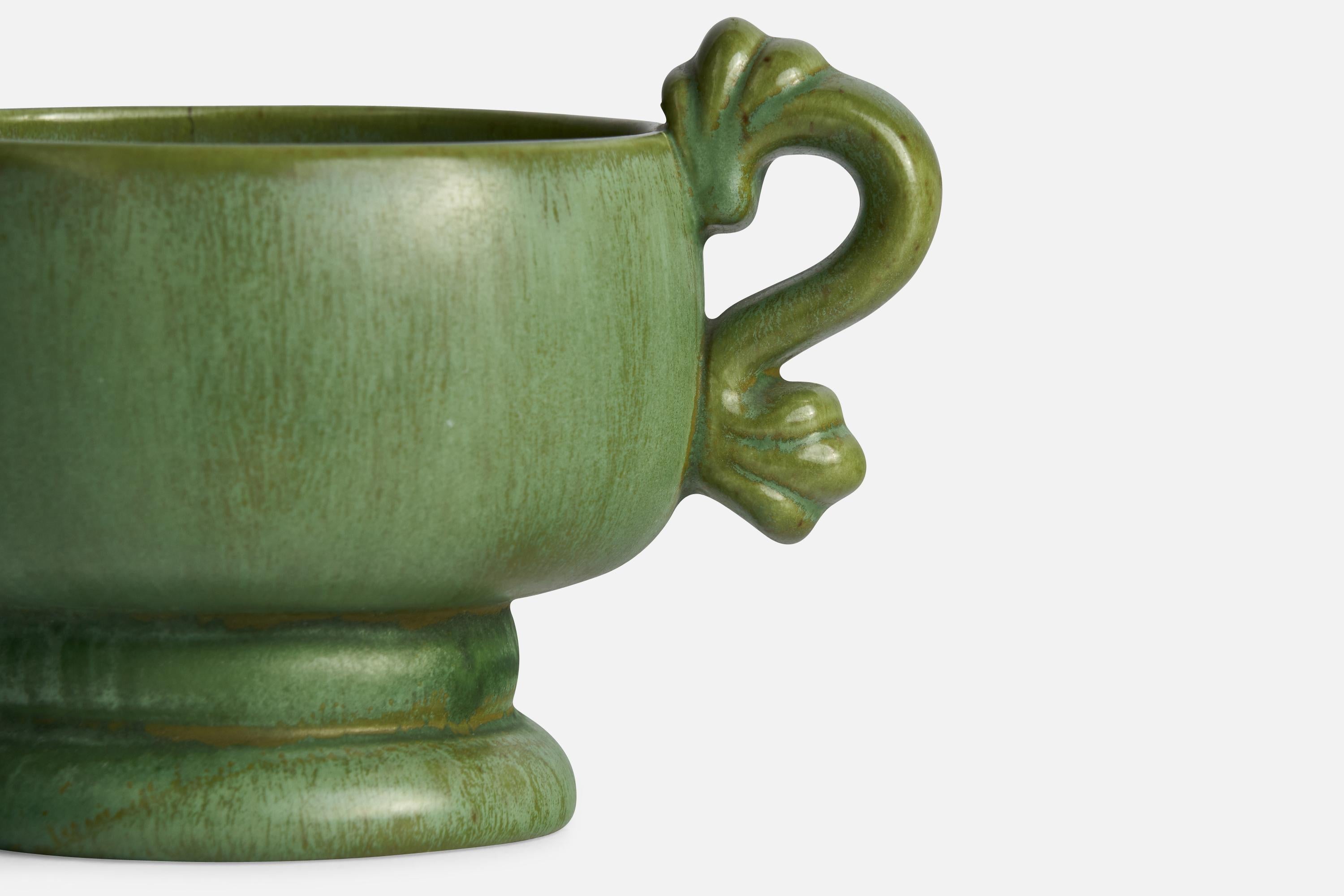 Mid-20th Century Arthur Percy, Bowl, Ceramic, Sweden, 1930s For Sale