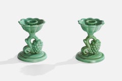 Arthur Percy, Candeleros, Cerámica, Suecia, años 30