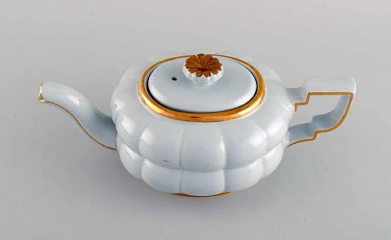 Swedish Arthur Percy for Upsala-Ekeby / Gefle, Complete Art Deco Grand Tea Service