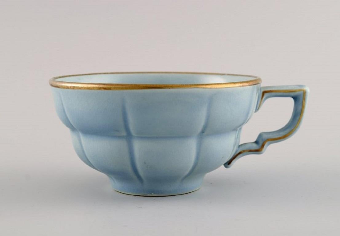 Swedish Arthur Percy for Upsala-Ekeby / Gefle. Complete Art Deco Grand tea service.