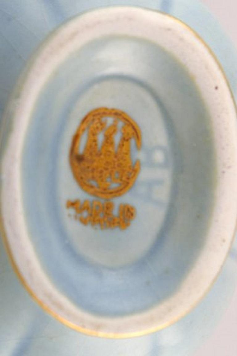 Porcelain Arthur Percy for Upsala-Ekeby / Gefle, Complete Art Deco Grand Tea Service For Sale