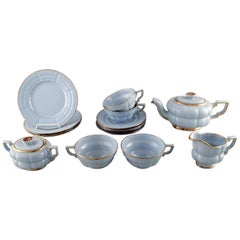 arthur percy gefle Arthur Percy for Upsala-Ekeby / Gefle, Set of Four Art Deco "Grand" Teacups