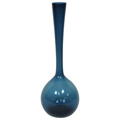 Arthur Percy Midcentury Swedish Modern Art Glass Vase for Gullaskruf
