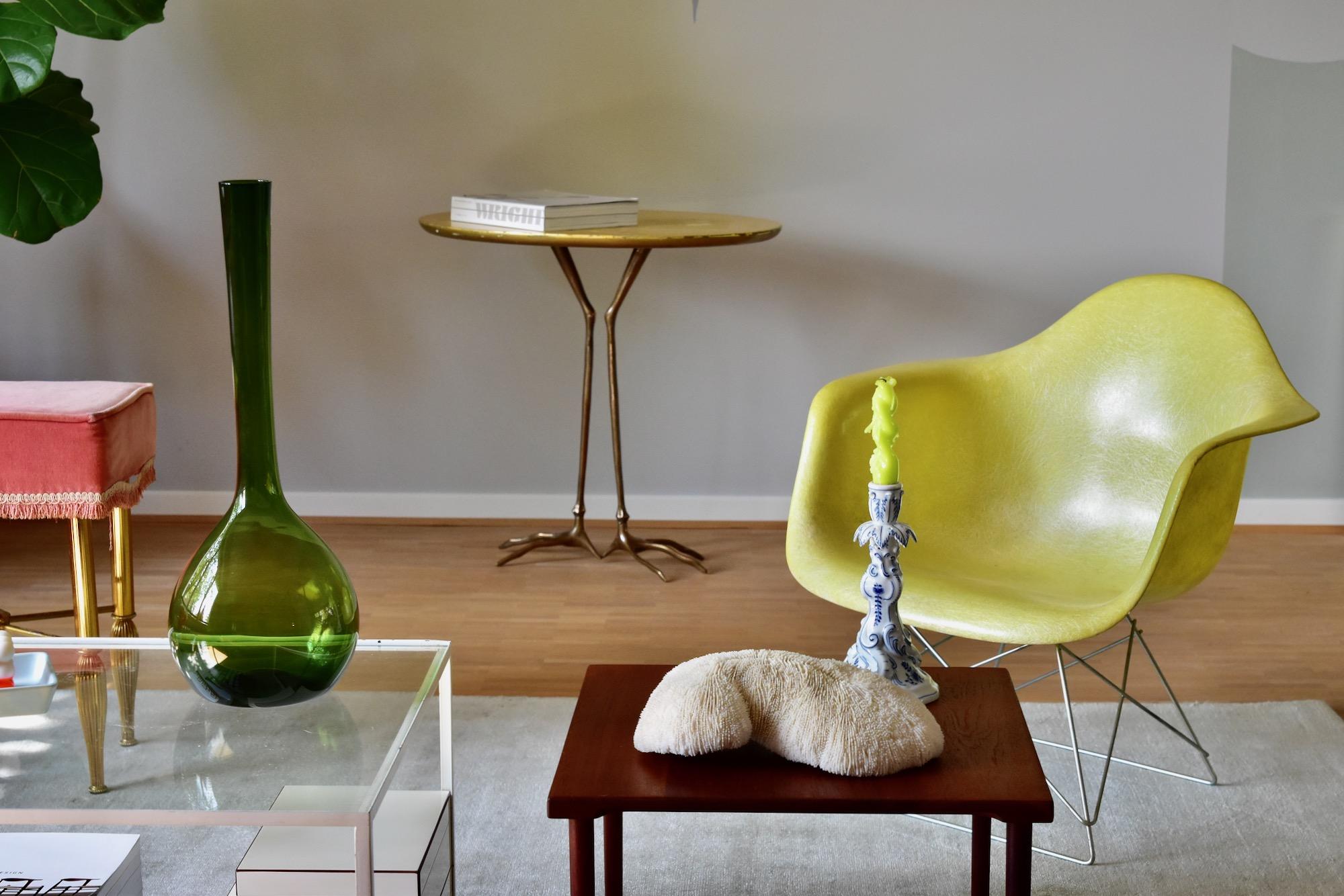 Mid-20th Century Arthur Percy Modern Art Glass Vase for Gullaskruf Made in Sweden