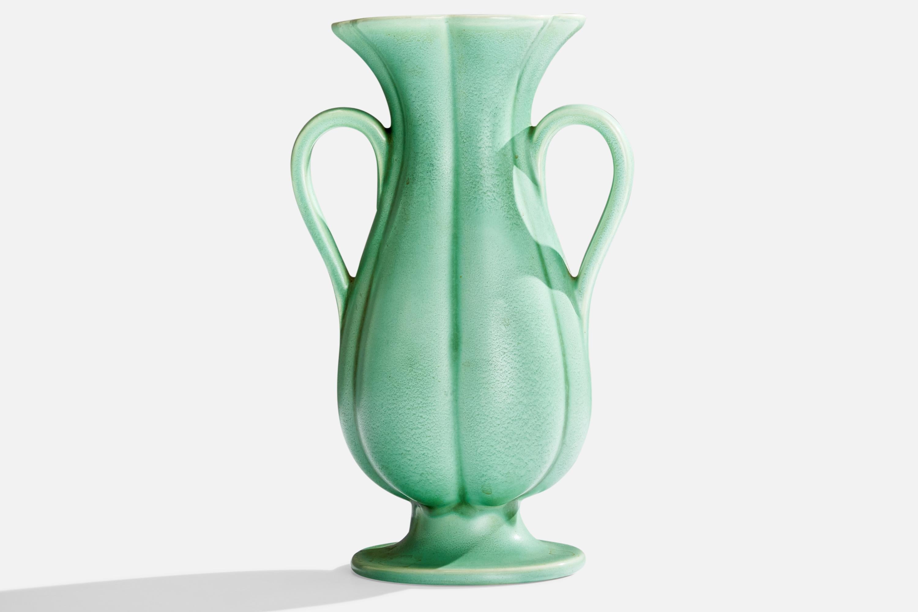 Suédois Arthur Percy, vase, céramique, Suède, années 1930 en vente