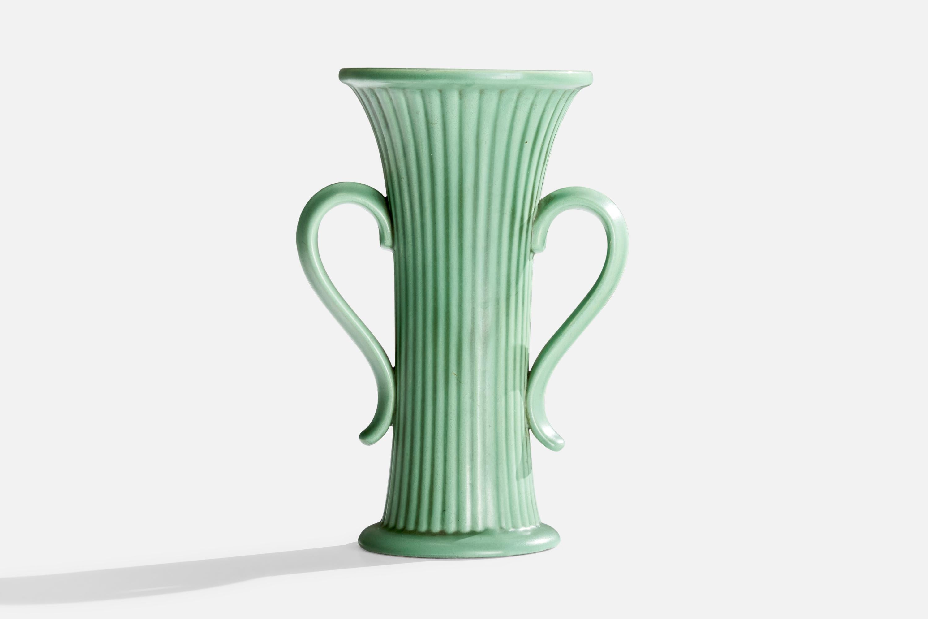 Suédois Arthur Percy, vase, céramique, Suède, années 1930 en vente