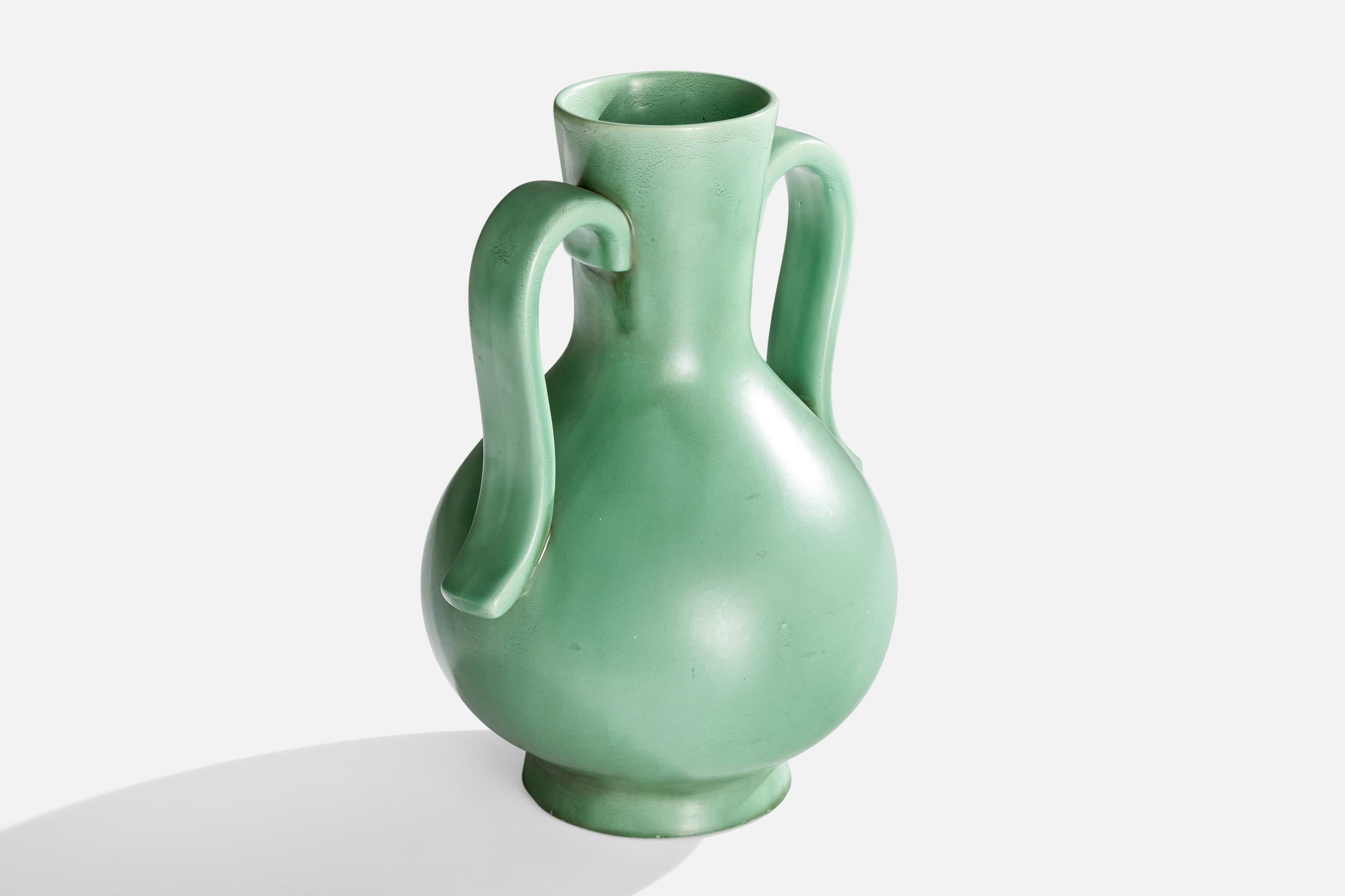 Swedish Arthur Percy, Vase, Ceramic, Sweden, 1930s For Sale