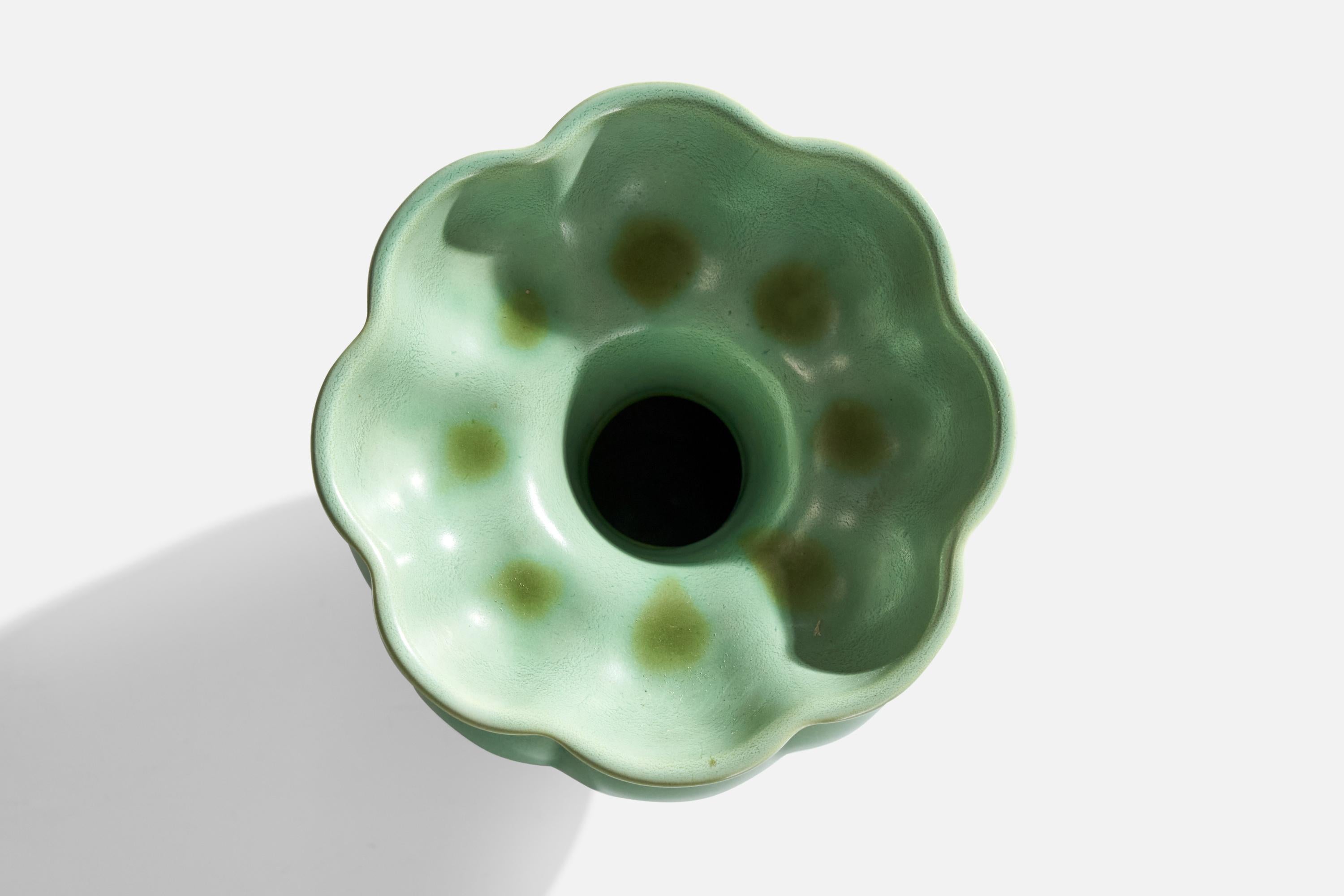Suédois Arthur Percy, vase, céramique, Suède, années 1930 en vente