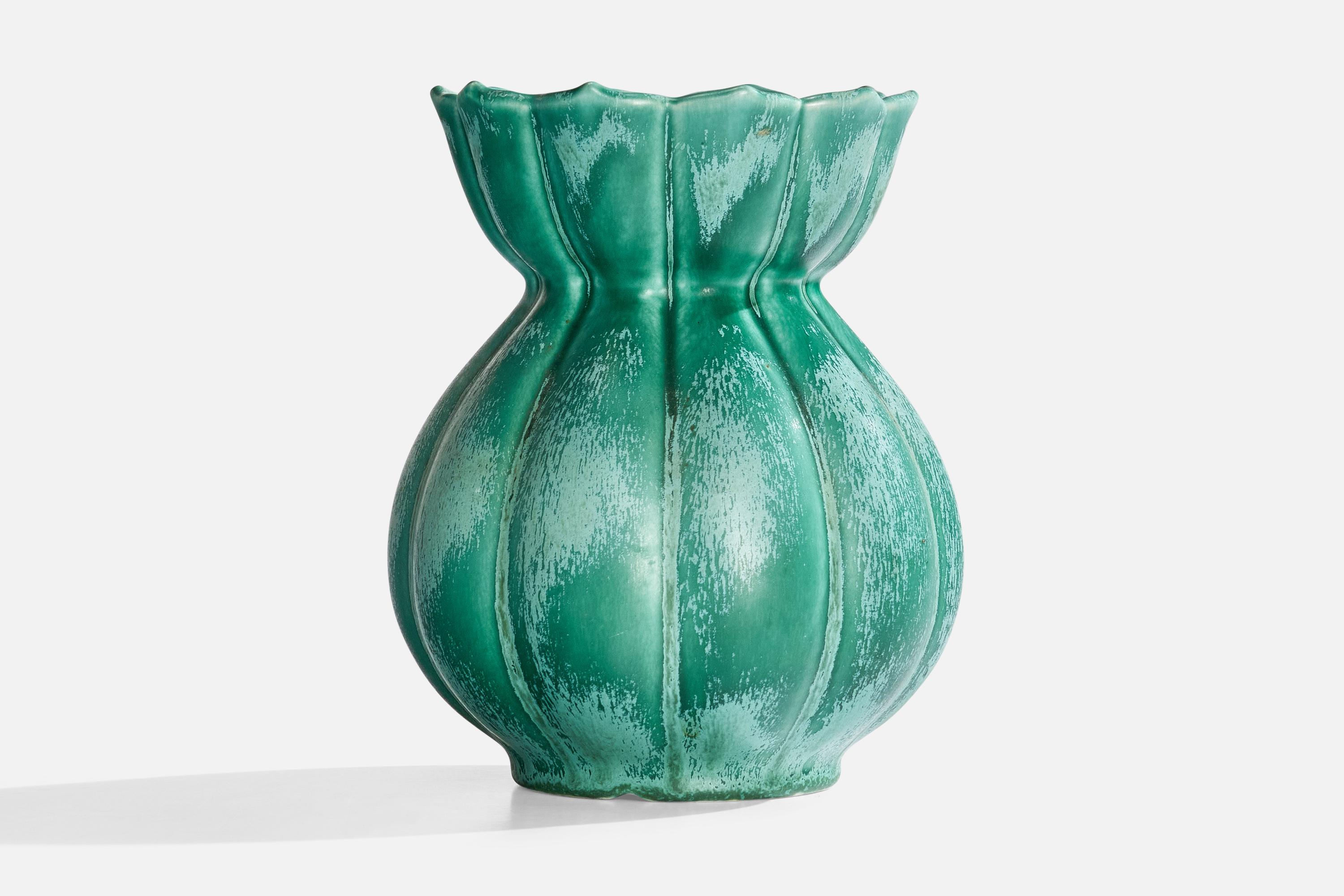 Svedese Ewald Dahlskog, Vaso, Ceramica, Svezia, anni '30 in vendita