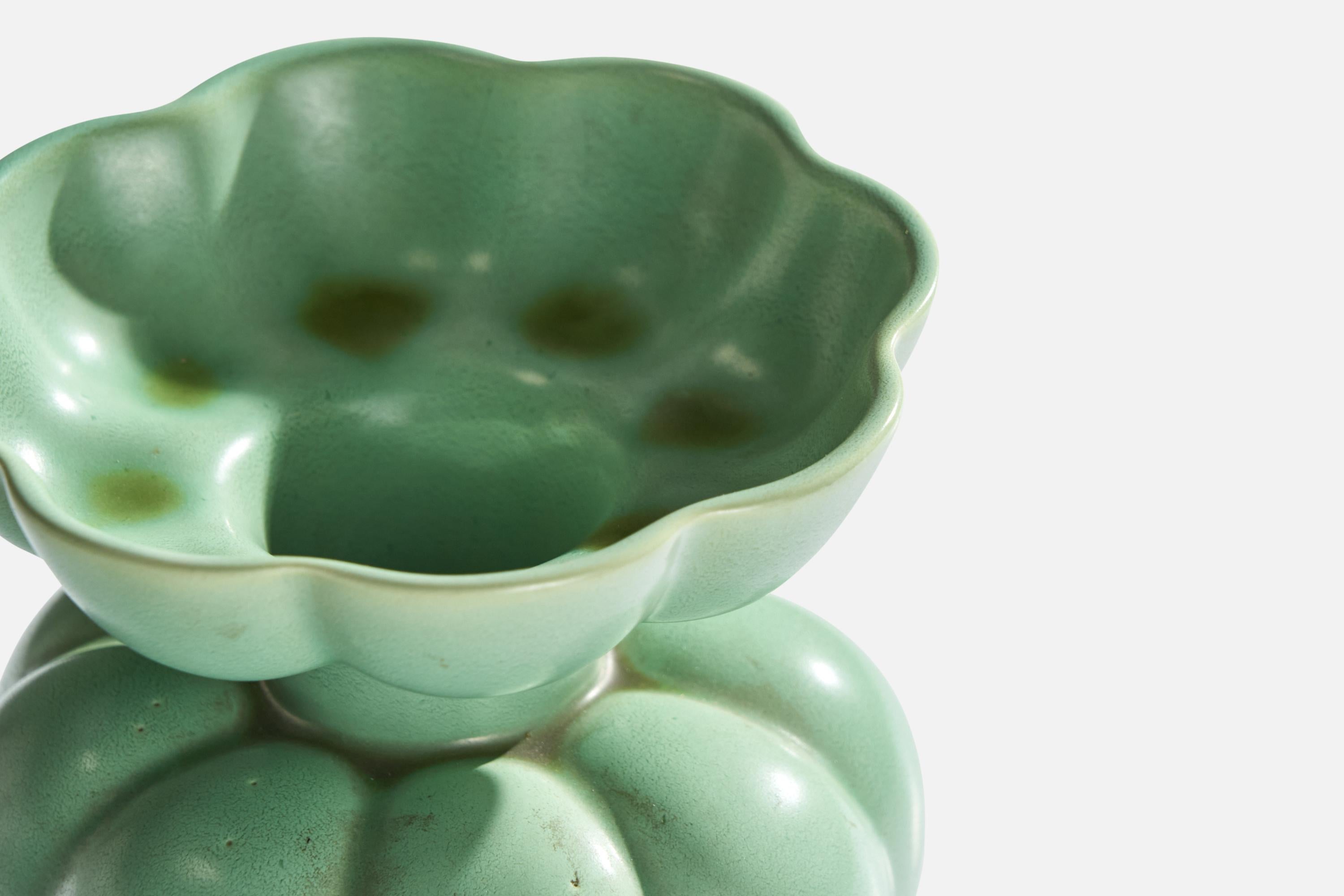 Arthur Percy, vase, céramique, Suède, années 1930 Bon état - En vente à High Point, NC