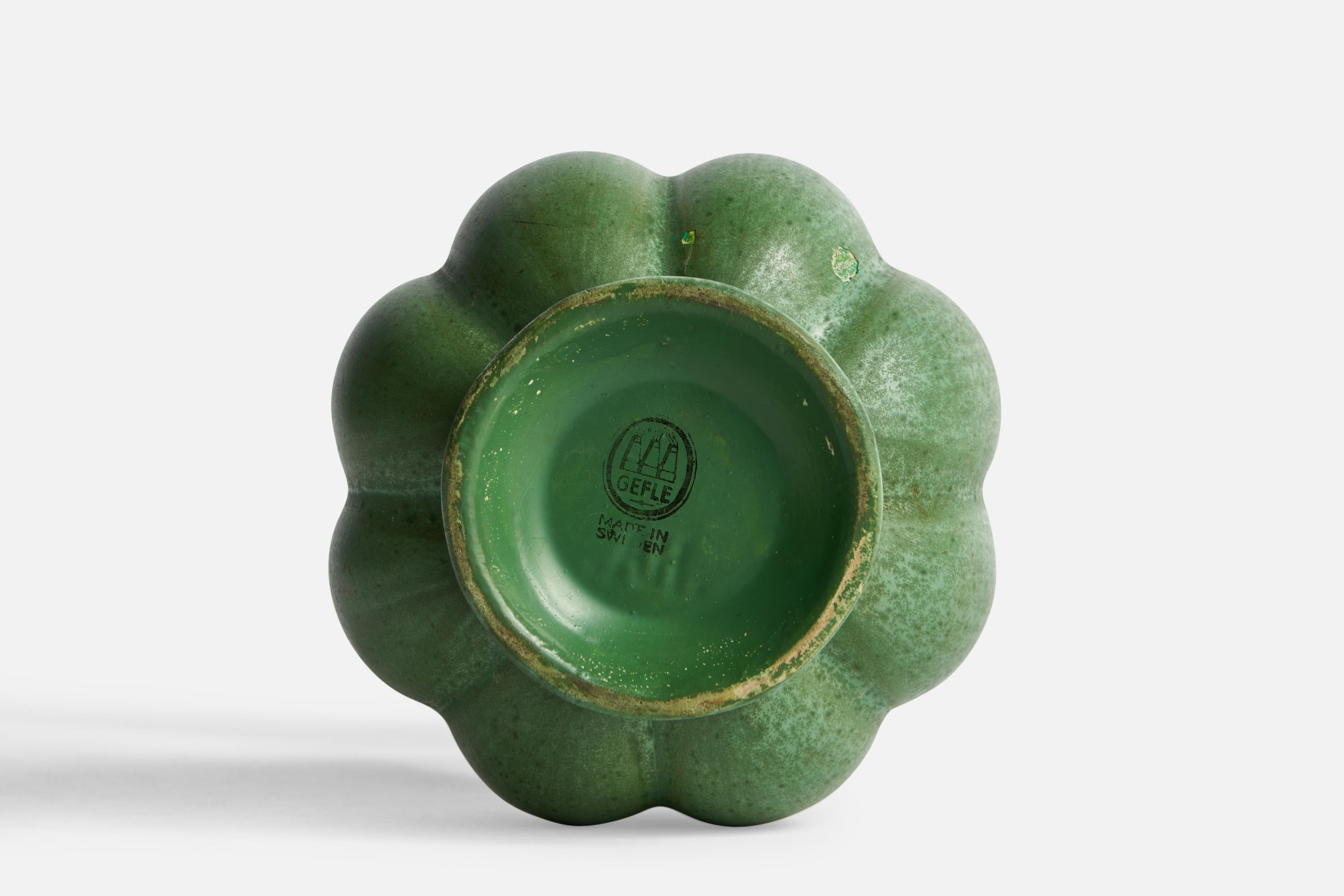 Mid-20th Century Arthur Percy, Vase, Ceramic, Sweden, 1930s For Sale