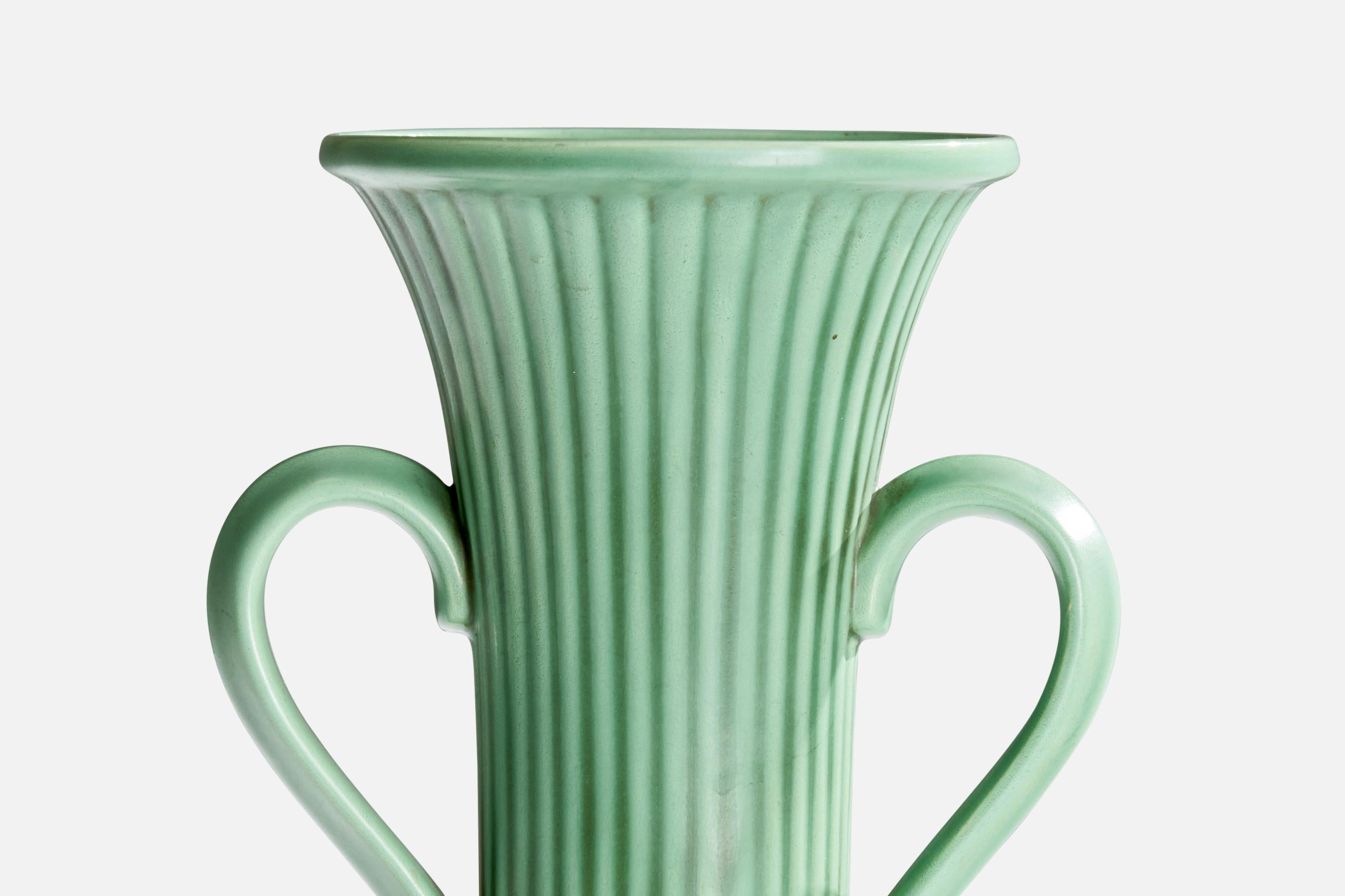 Milieu du XXe siècle Arthur Percy, vase, céramique, Suède, années 1930 en vente