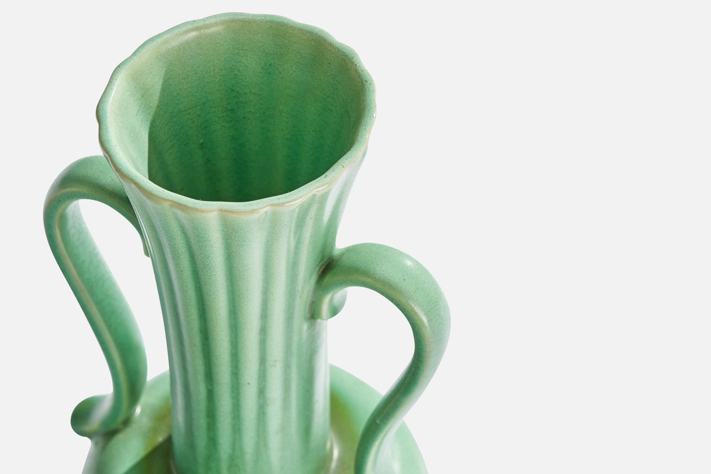 Arthur Percy, Vase, Ceramic, Sweden, 1930s For Sale 1