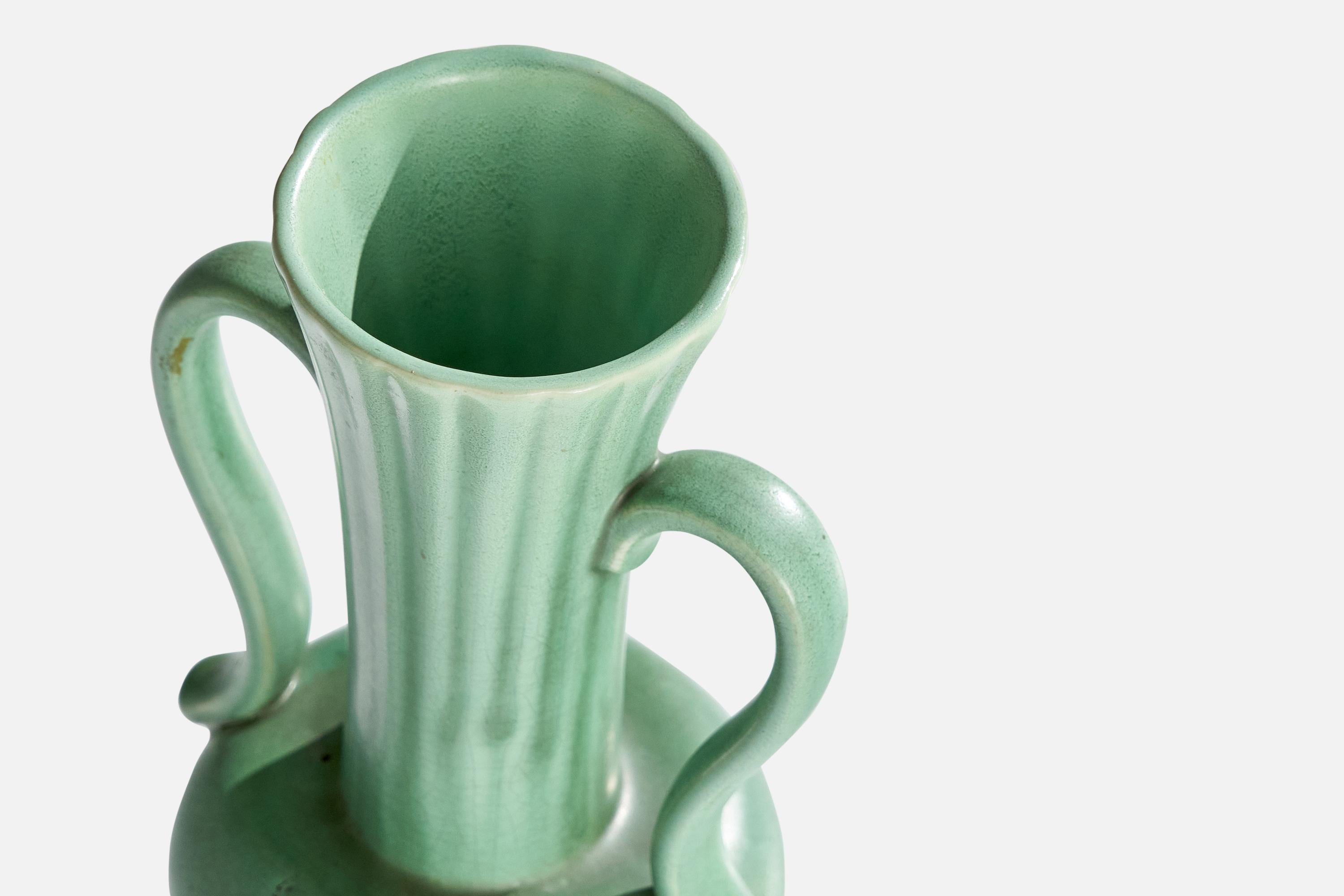 Céramique Arthur Percy, vase, céramique, Suède, années 1930 en vente