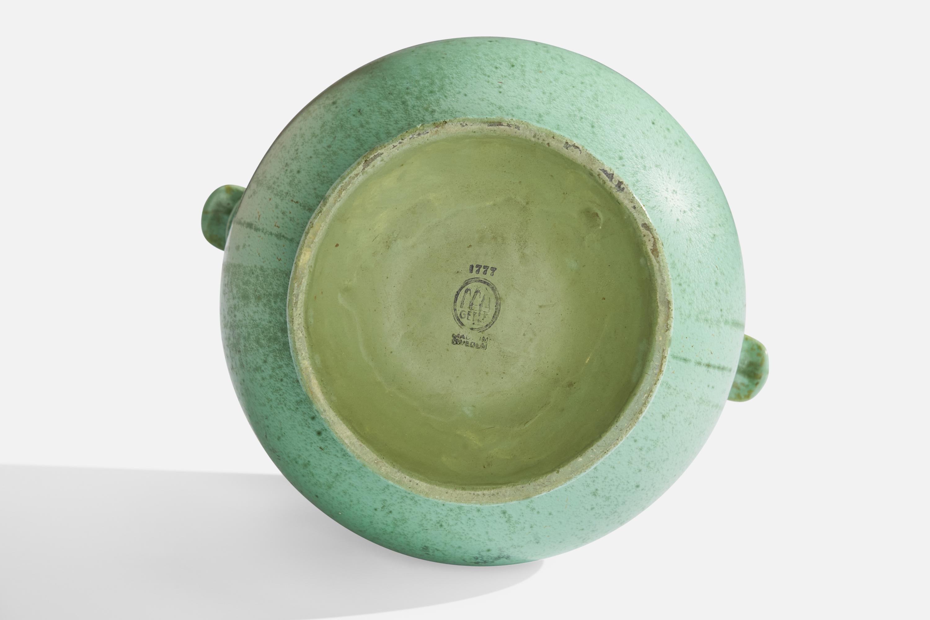 Arthur Percy, vase, céramique, Suède, années 1930 en vente 1