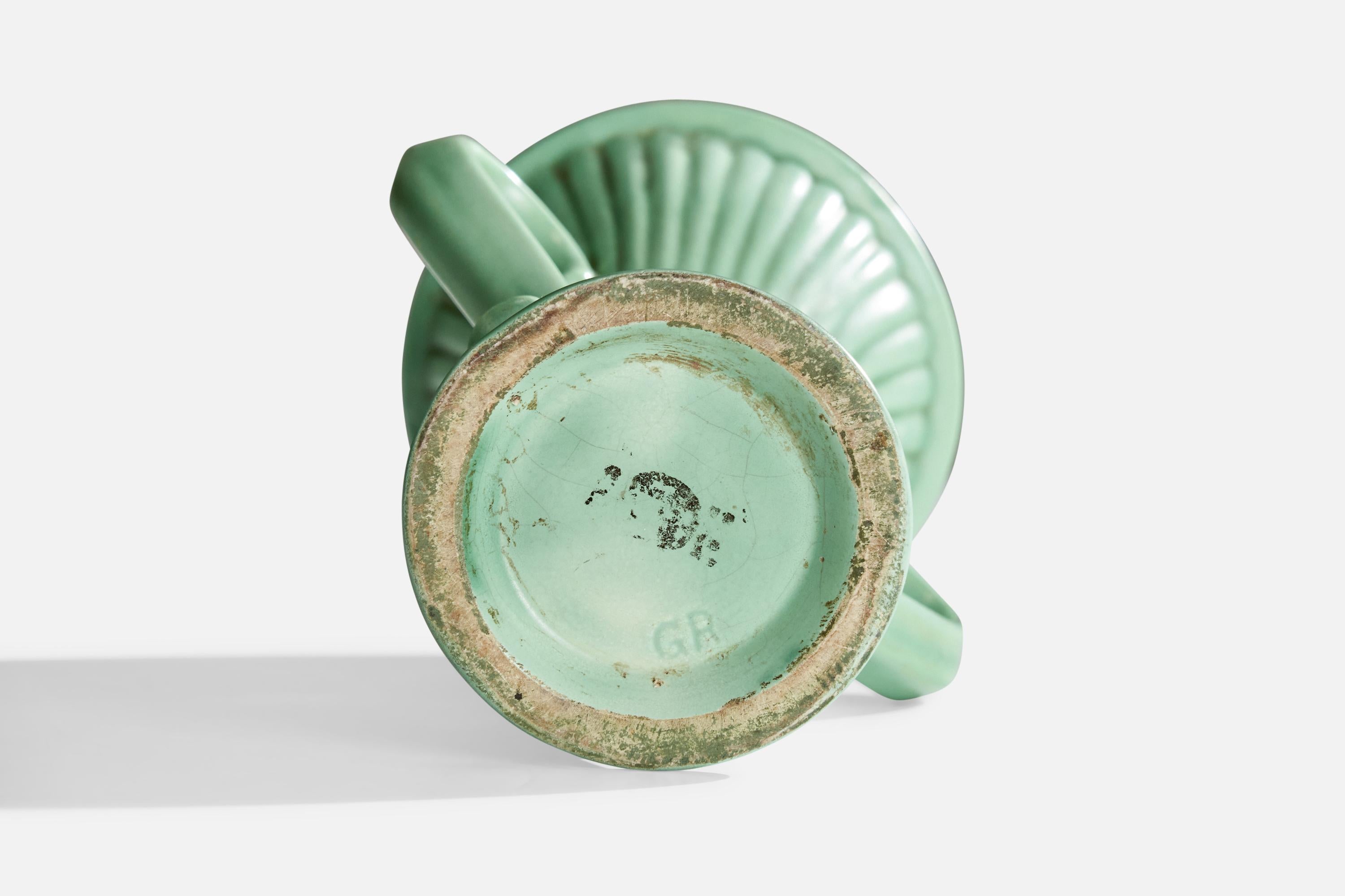 Arthur Percy, vase, céramique, Suède, années 1930 en vente 1