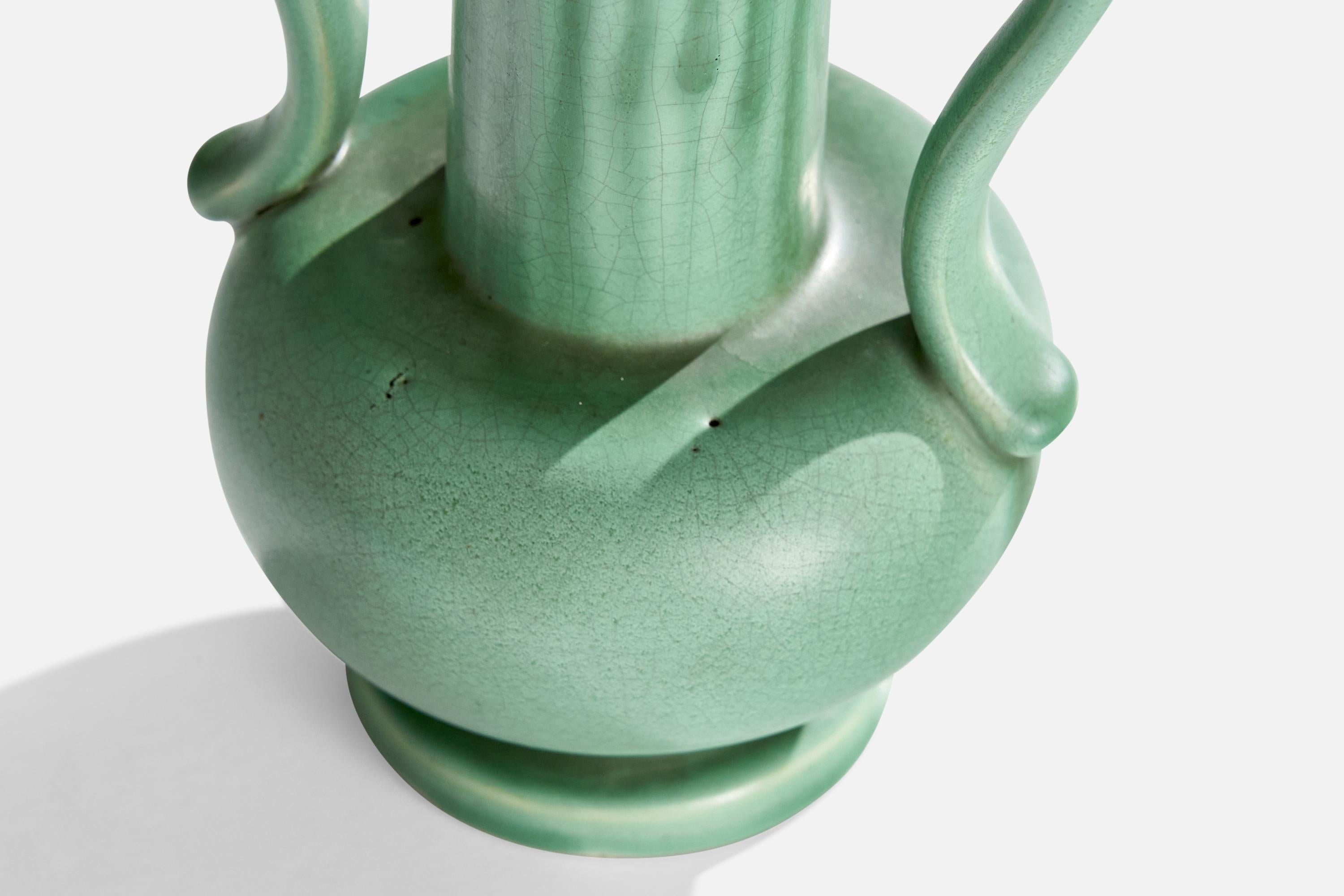 Arthur Percy, vase, céramique, Suède, années 1930 en vente 1