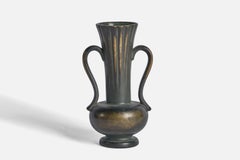 Arthur Percy, Vase, Earthenware, Sweden, 1930s