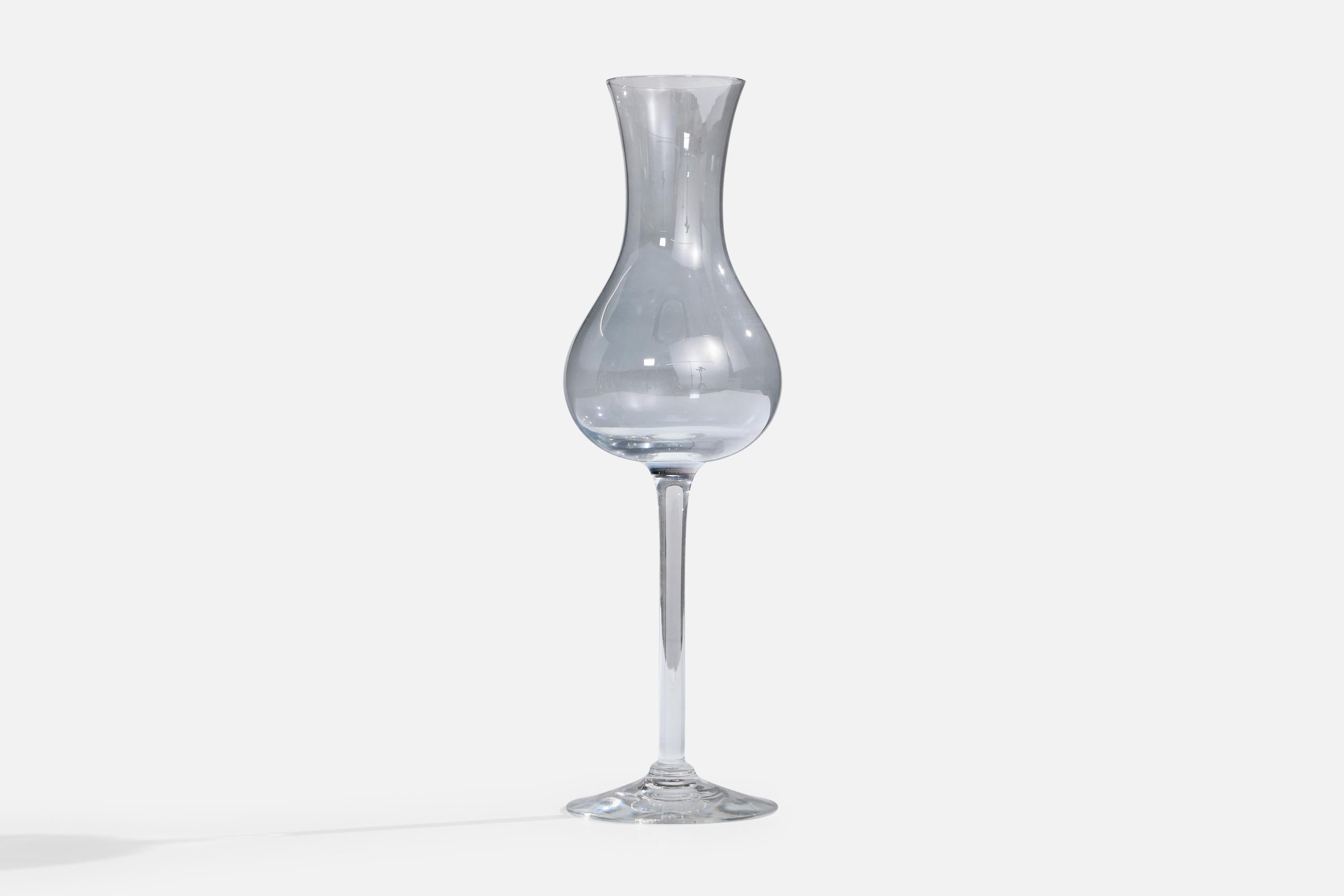 Mid-Century moderno Arthur Percy, Vaso, Vetro, Svezia, anni '50 in vendita
