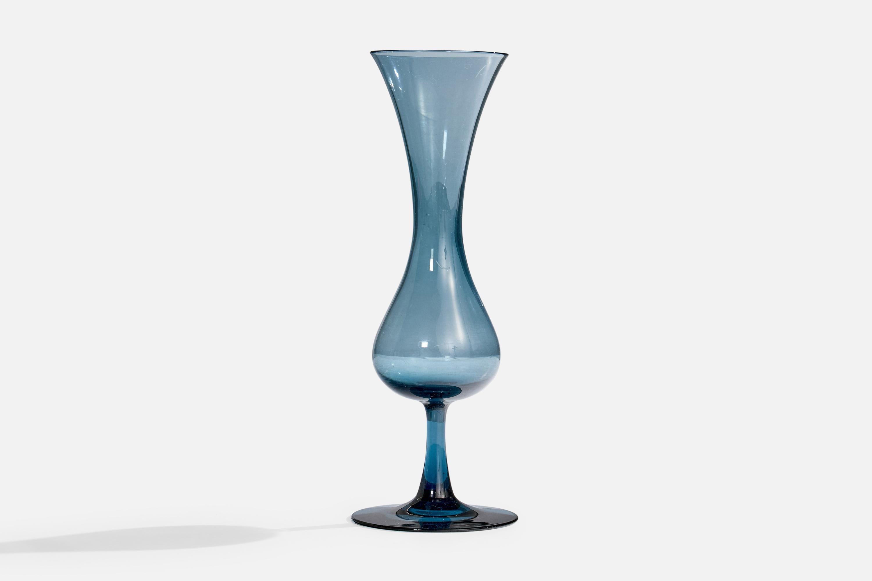 Mid-Century moderno Arthur Percy, Vaso, Vetro, Svezia, anni '50 in vendita