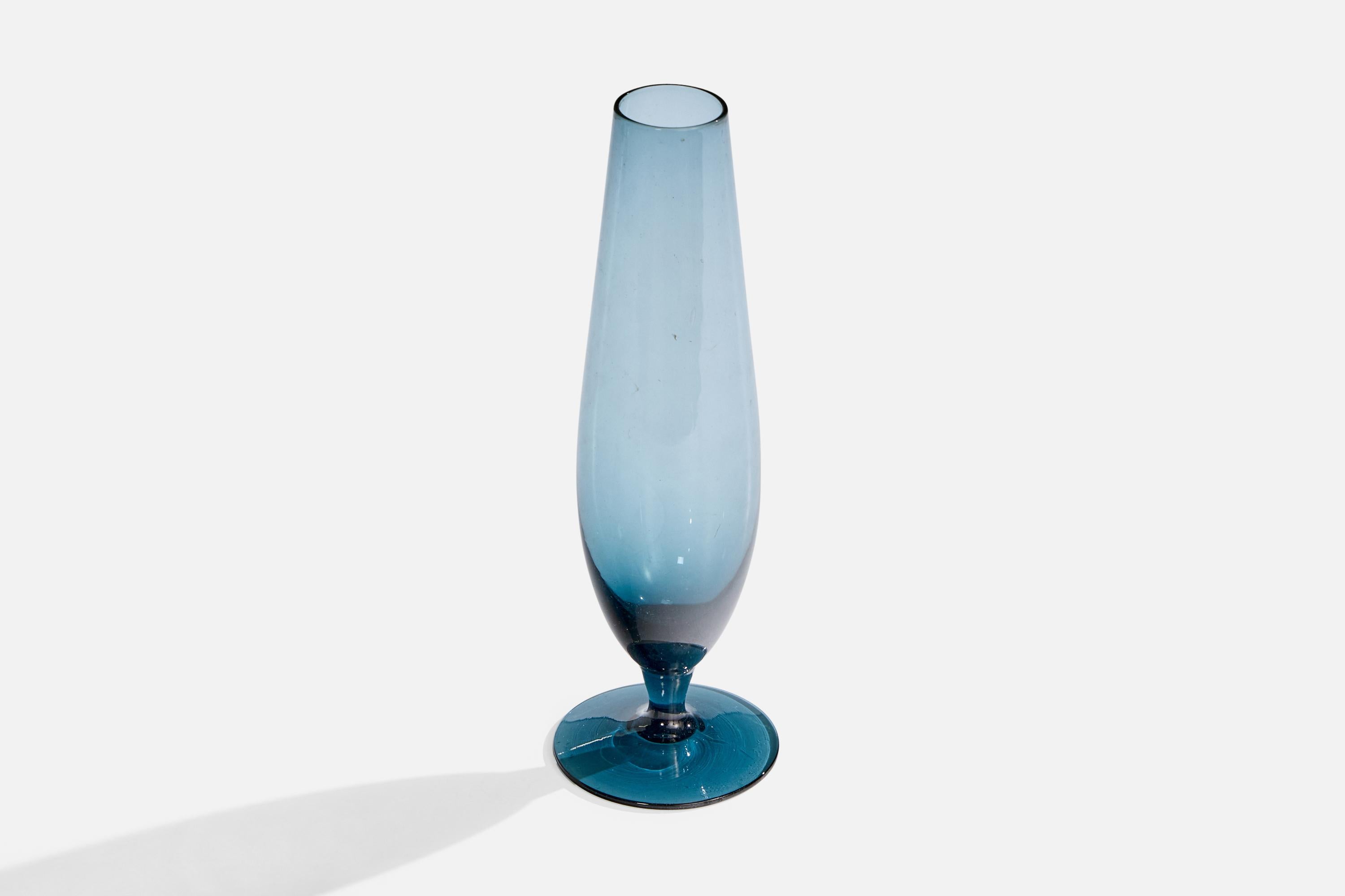 Svedese Arthur Percy, Vaso, Vetro, Svezia, anni '50 in vendita