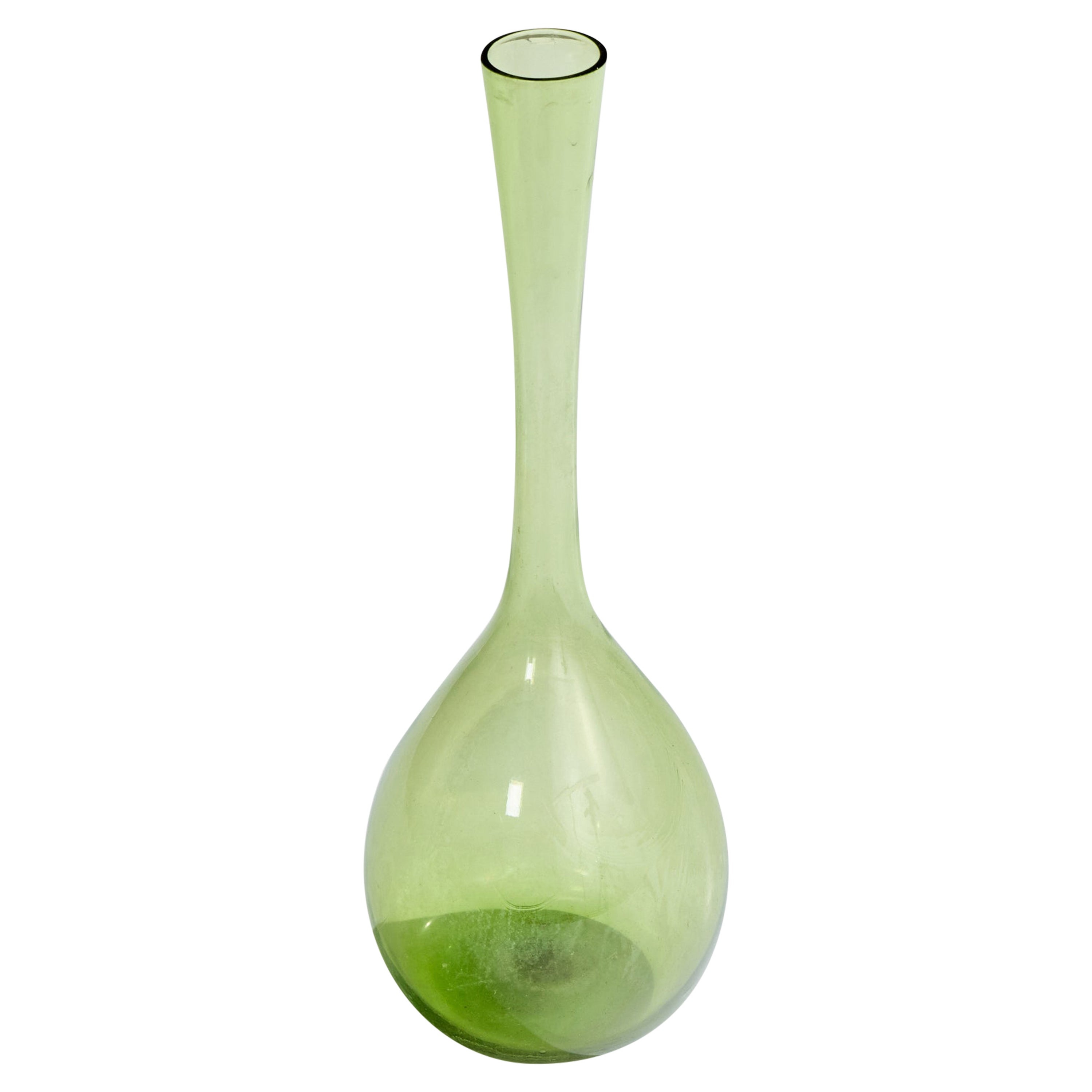 Arthur Percy, vase, verre, Suède, années 1950
