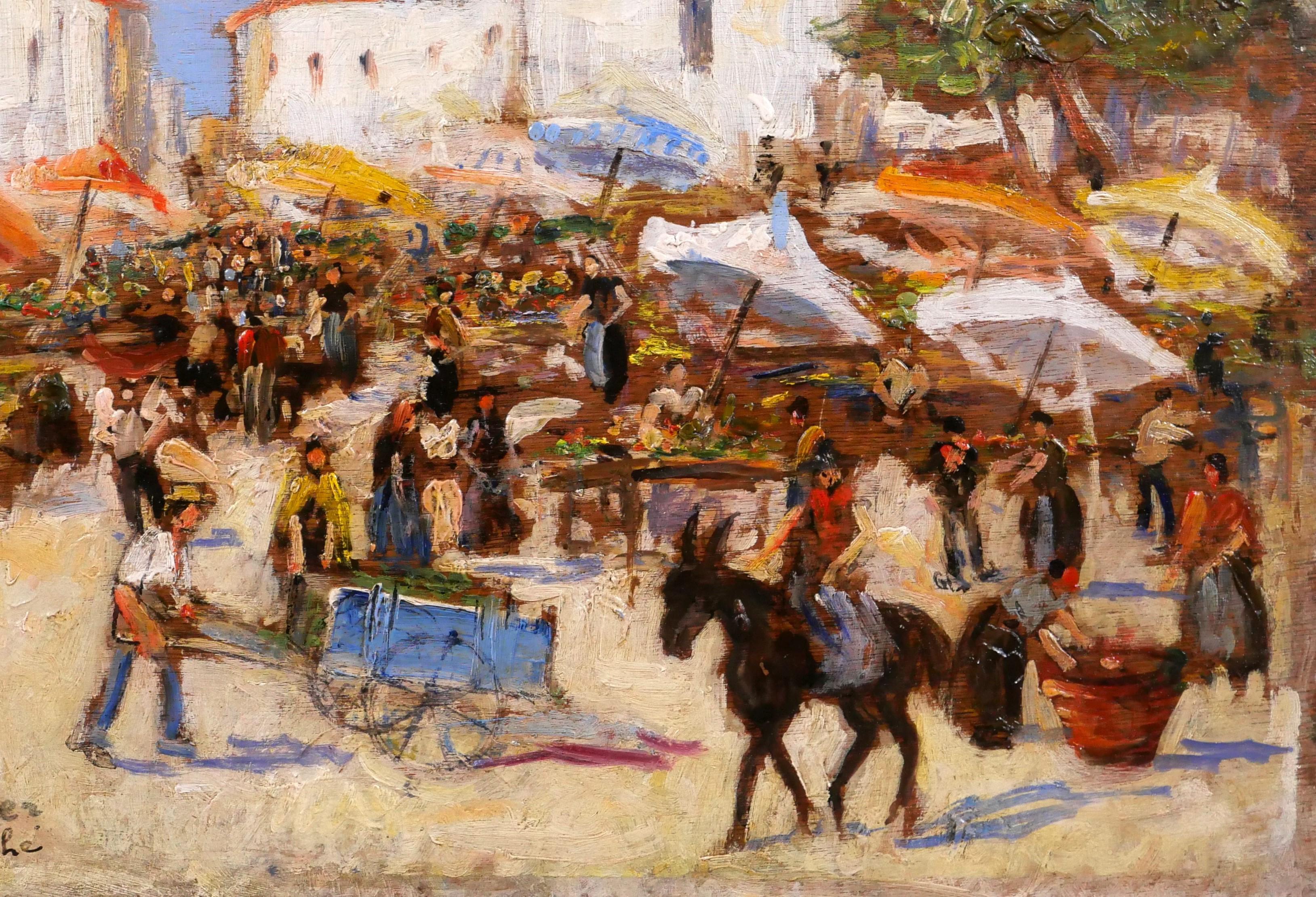 Landscape of market scene For Sale 2