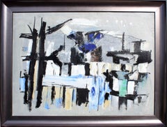 Abstract Overlook Mountain, Woodstock NY. Contemporary Abstract Painting.