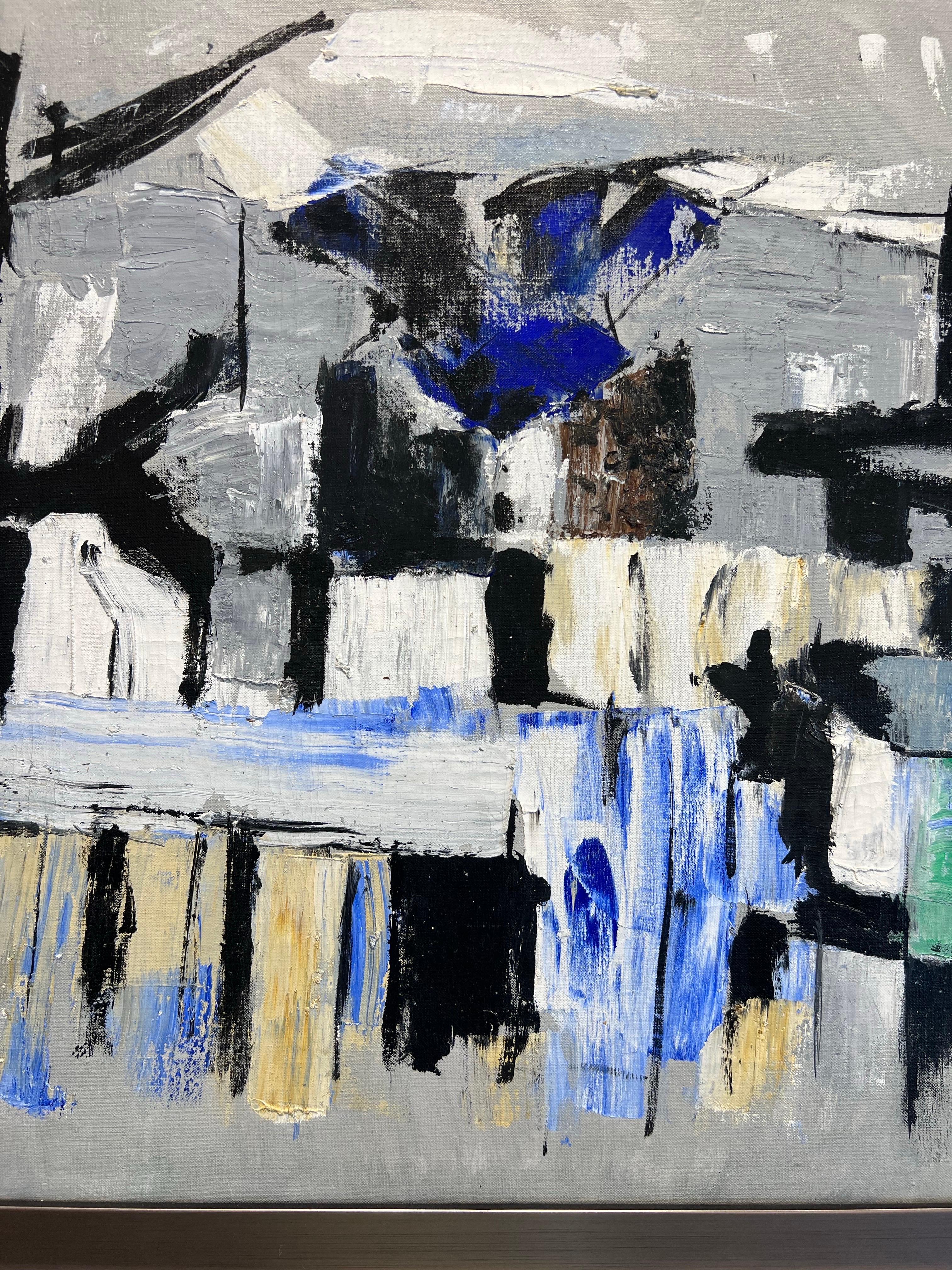 Abstract Overlook Mountain, Woodstock NY. Contemporary Abstract Painting. For Sale 5