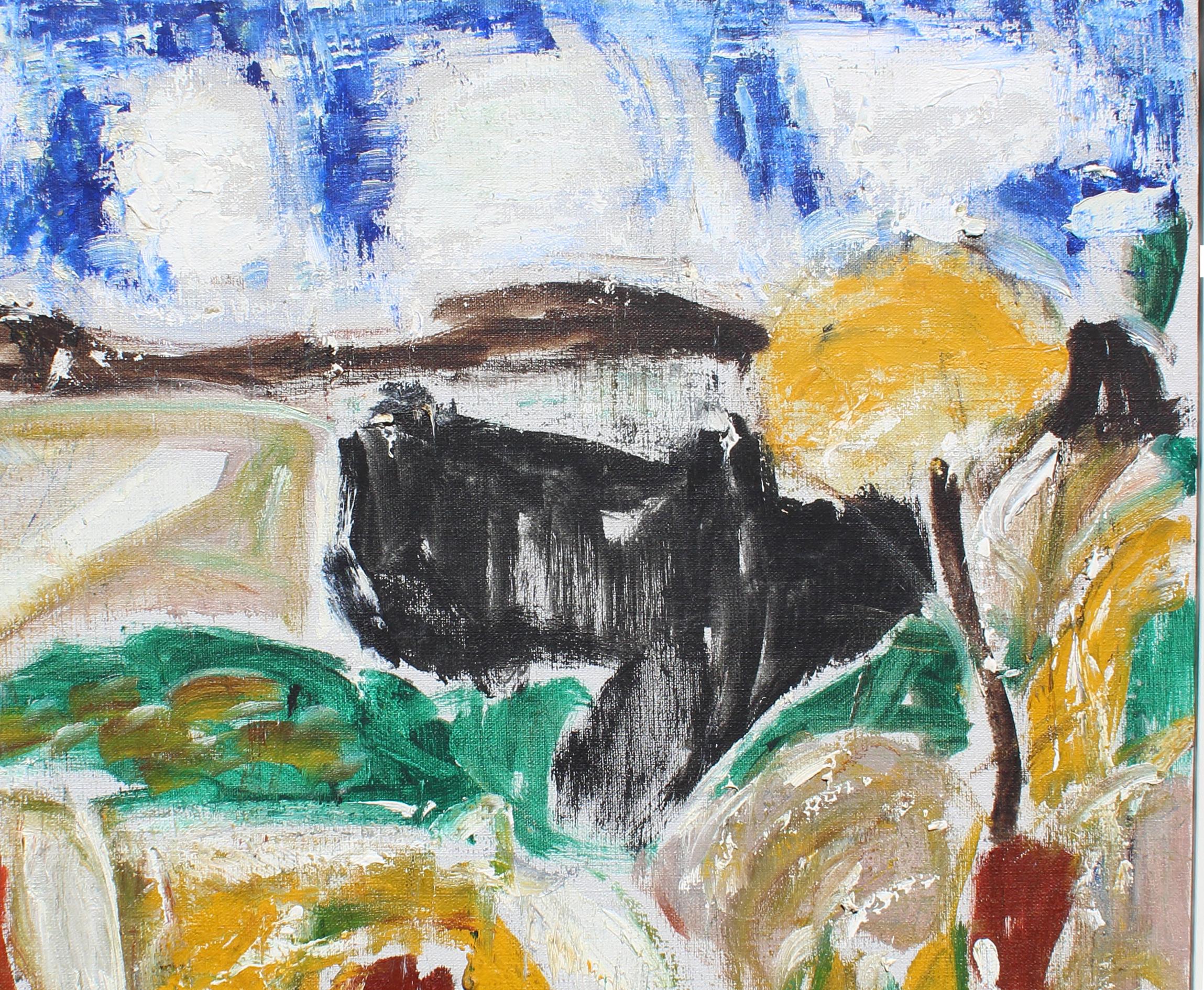 Paesaggio, Woodstock, New York - Painting di Arthur Pinajian