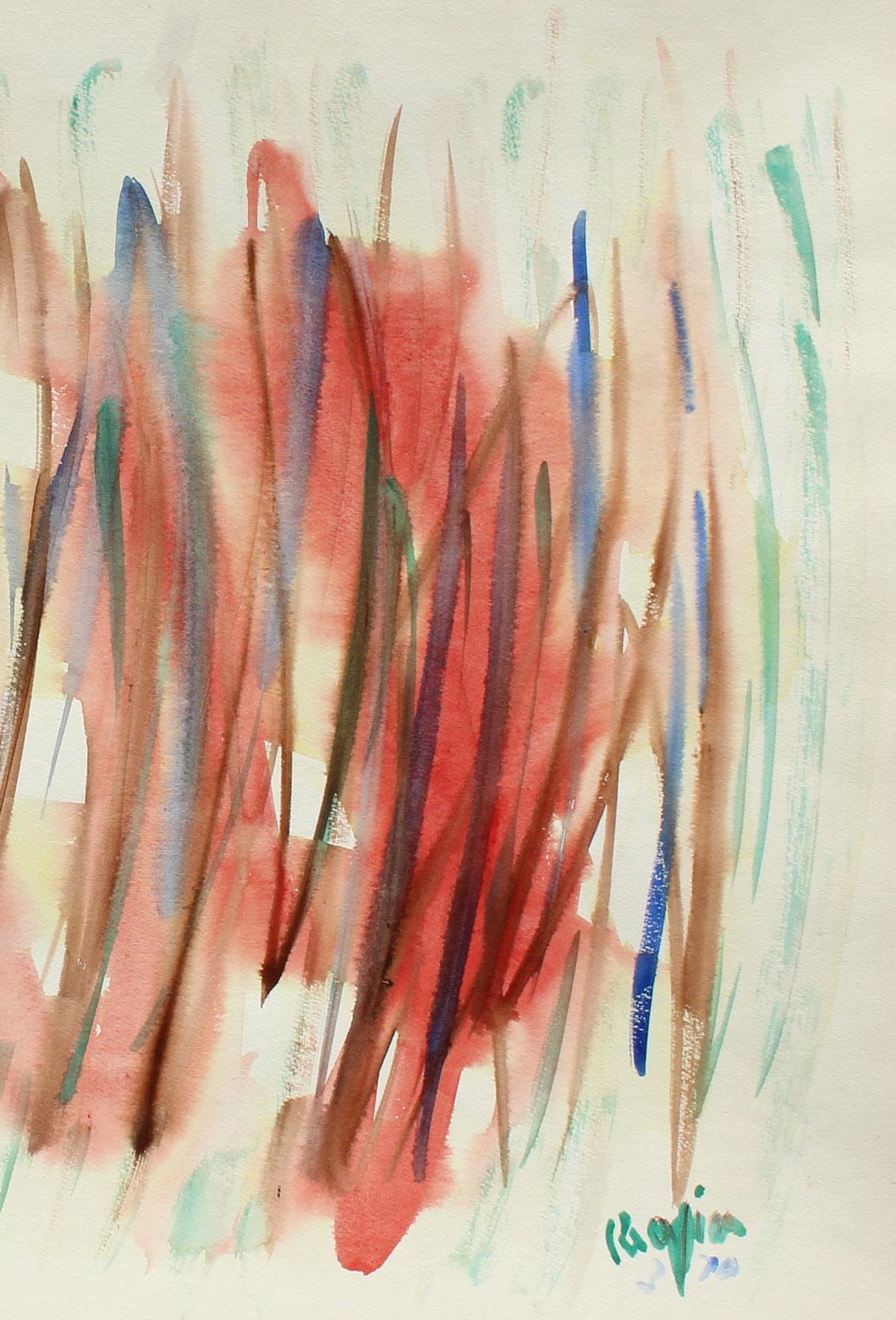 Sans titre, 1970, n° 2363 - Painting de Arthur Pinajian