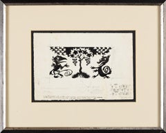 Goblin Market Endpaper Design