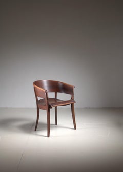 Arthur Rockhausen Stuhl aus Sperrholz und Eiche im Bauhausstil, Deutschland, um 1928